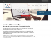 sonnenschutzsysteme-witschel.de Webseite Vorschau