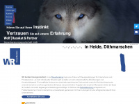 wolf-rasokat.de Webseite Vorschau