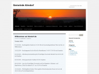 almdorf.de Webseite Vorschau