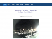 sylter-yachtclub.de Webseite Vorschau