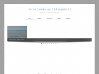nordsee-schleswig-holstein.de Webseite Vorschau