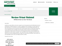 nordsee-urlaub-hattstedt.de Webseite Vorschau
