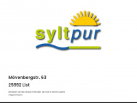 syltpur.de Webseite Vorschau
