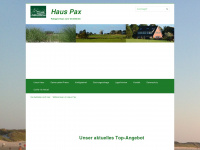 haus-pax.de Webseite Vorschau