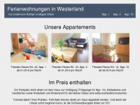 westerland72.de Webseite Vorschau