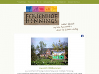 ferienhof-hennings.de Webseite Vorschau