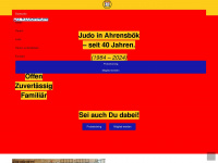 judo-ahrensboek.de Webseite Vorschau
