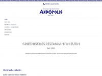 akropolis-eutin.de Webseite Vorschau