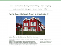 ferienhaus-ost-see-urlaub.de Webseite Vorschau