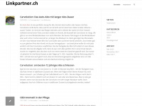 linkpartner.ch Webseite Vorschau