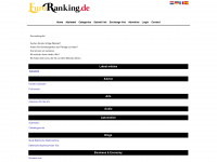 euroranking.de Webseite Vorschau