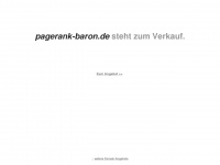 pagerank-baron.de Webseite Vorschau