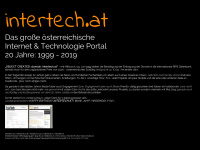 intertech.at Webseite Vorschau