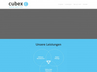 cubex.de Webseite Vorschau