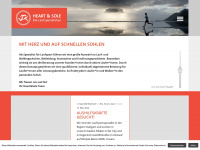 heartandsole.de Webseite Vorschau