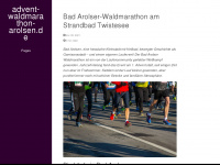 advent-waldmarathon-arolsen.de Webseite Vorschau