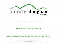 tv-langnau.ch Webseite Vorschau