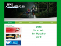 iller-marathon.de Webseite Vorschau