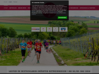 trollinger-marathon.de Webseite Vorschau