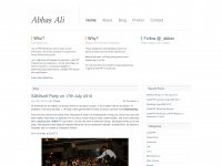 abbasali.net Webseite Vorschau