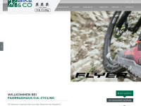 ok-cycling.de Webseite Vorschau