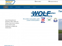 wolf-tiefbau.de Webseite Vorschau