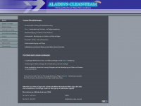 aladins-clean-team.de Webseite Vorschau