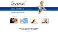 ich-bin-fitinform.de Webseite Vorschau