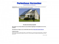 ferienhaus-hornecker.de Webseite Vorschau
