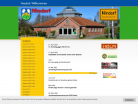 nindorf.de Webseite Vorschau