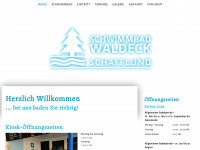 schwimmbad-waldeck.de Webseite Vorschau