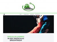 tanzschule-baerenfaenger.de Webseite Vorschau