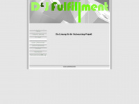 dj-fulfillment.de Webseite Vorschau