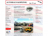autohaus-kopeinig.de Webseite Vorschau