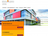soenke-nissen-schule.de Webseite Vorschau