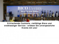 bico-events.de Webseite Vorschau