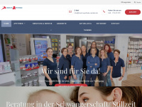 hirsch-apotheke-reinbek.de Webseite Vorschau