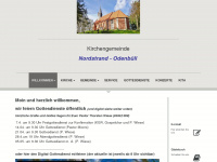 kirche-nordstrand.de Webseite Vorschau