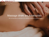 mobile-massage-kiel.de Webseite Vorschau