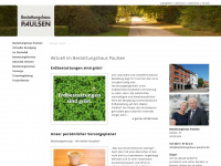 bestattungshaus-paulsen.de Webseite Vorschau