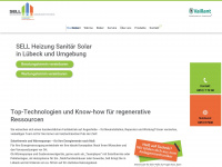 solarheizung-sell.de Webseite Vorschau