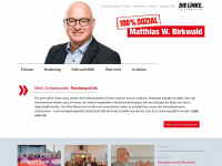 matthias-w-birkwald.de Webseite Vorschau