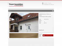 thyzel-immobilien.de Webseite Vorschau