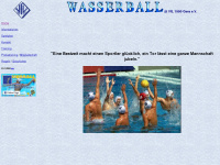 wasserball-vfl-gera.de Webseite Vorschau