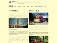 istrien-premantura.de Webseite Vorschau