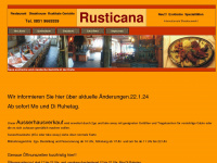 rusticana-passau.de Webseite Vorschau