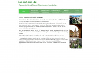 baconhaus.de Webseite Vorschau