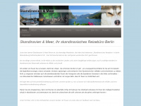 skandinavien-meer.de Webseite Vorschau