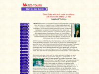 matze-tours.de Webseite Vorschau