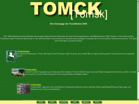 tomck.de Webseite Vorschau